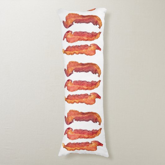 Bacon Body Pillow Lichaamskussen (Voorkant Verticaal)