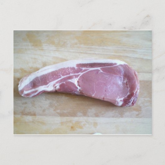 Bacon Briefkaart (Voorkant)
