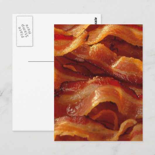 Bacon Briefkaart (Voorkant / Achterkant)