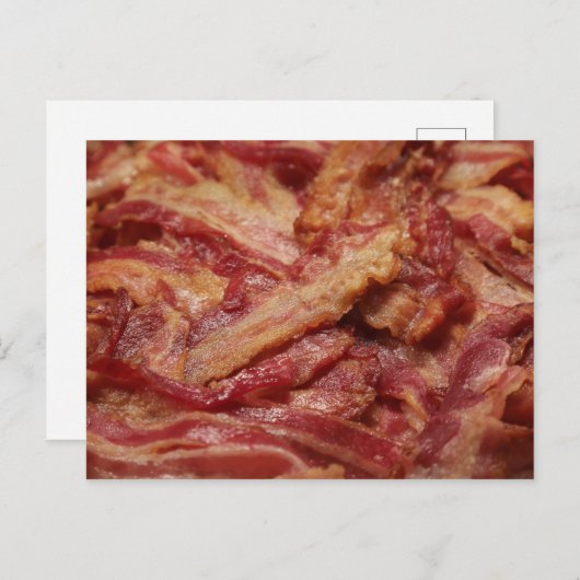 Bacon briefkaart (Voorkant / Achterkant)