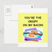 BACON BRIEFKAART (Voorkant / Achterkant)