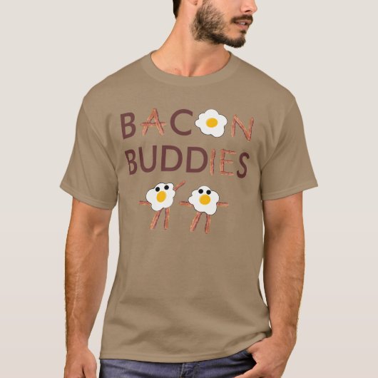 Bacon Buddies T-shirt (Voorkant)