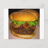 BACON BURGER BRIEFKAART (Voorkant)