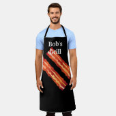 Bacon Business Apron Schort (Gedragen)