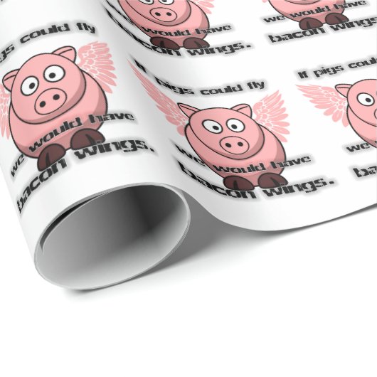 bacon cadeaupapier (Rol Hoek)