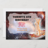 Bacon Cat Grappige uitnodiging (Voorkant)