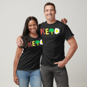 Bacon Cheese Broccoli Egg Keto Diet Ketosis  T-shirt (Unisex)