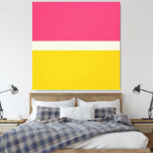 Bacon Cheese & Fries Canvas Afdruk (Insitu (Slaapkamer))