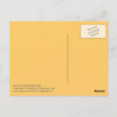 Bacon Cheeseburger Briefkaart (Achterkant)