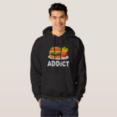 Bacon Cheeseburger Hamburger en Frites Addi Hoodie (Voorkant volledig)