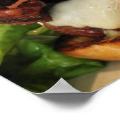 Bacon Cheeseburger poster (Hoek)