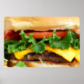 Bacon Cheeseburger Poster (Voorkant)