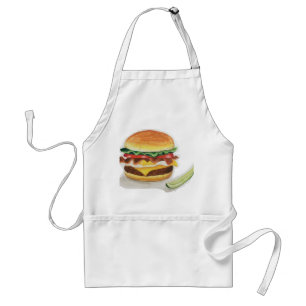 Bacon Cheeseburger-Schort Standaard Schort