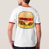Bacon Cheeseburger T-shirt (Achterkant)