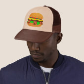 Bacon Cheeseburger Trucker Pet (In situ)