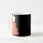 Bacon Christmas Tree Egg Top Shirt _ Funny Rk Love Koffiemok (Voorkant links)