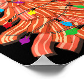 Bacon Christmas Tree Egg Top Shirt _ Funny Rk Love Poster (Hoek)