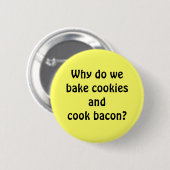 Bacon Cookies Ronde Button 5,7 Cm (Voorkant /achterkant)