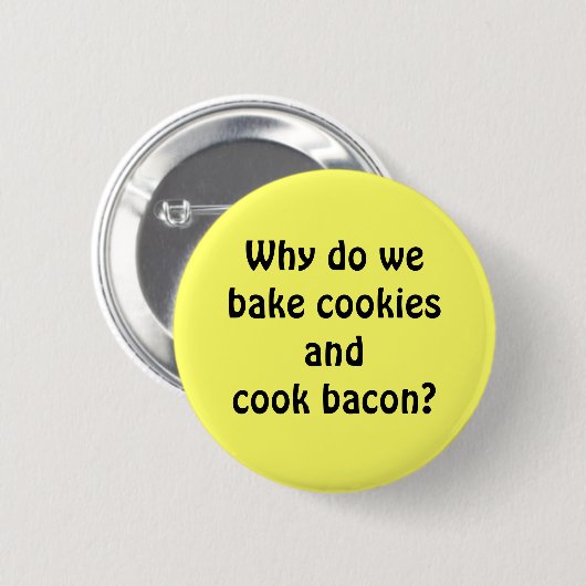 Bacon Cookies Ronde Button 5,7 Cm (Voorkant /achterkant)