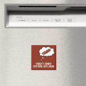 Bacon Dinner Idea Funny Fridge Magnet (Insitu (Vaatwasser))