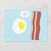 Bacon & Egg Post Kaart (Voorkant)