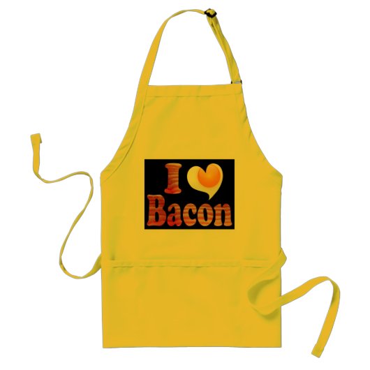 Bacon Eier Liefhebber Schort (Voorkant)