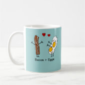Bacon + eieren koffiemok (Links)