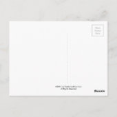 BACON en BOOZE! Nu ben ik tevreden. Briefkaart (Achterkant)