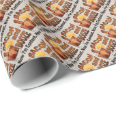 BACON en BOOZE! Nu ben ik tevreden. Cadeaupapier (Rol Hoek)