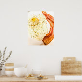 Bacon en Egg Breakfast Poster (Keuken)