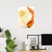 Bacon en Egg Breakfast Poster (Thuiskantoor)