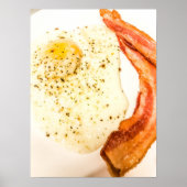 Bacon en Egg Breakfast Poster (Voorkant)