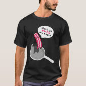 Bacon en Egg lange mouw Shirten bijpassende paar O T-shirt (Voorkant)