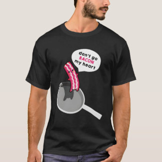 Bacon en Egg lange mouw Shirten bijpassende paar O T-shirt