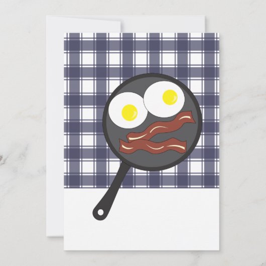 Bacon en Eggs alle bedrijven Kaart (Achterkant)