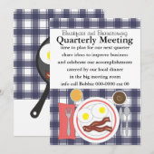 Bacon en Eggs alle bedrijven Kaart (Voorkant / Achterkant)