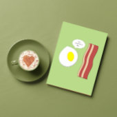 Bacon- en Eggs-Jubileum Kaart
