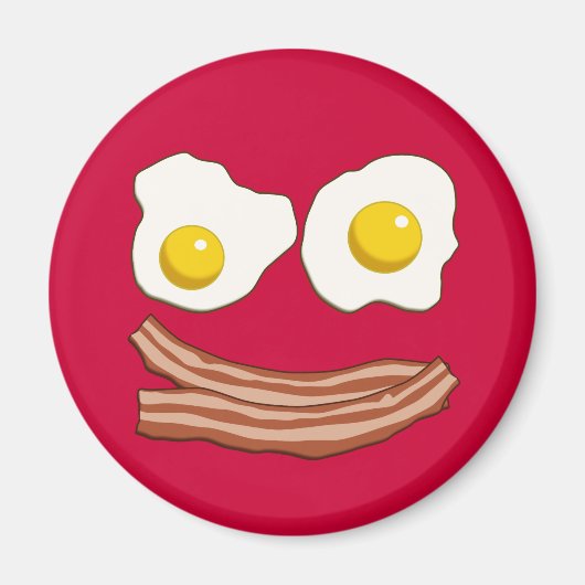 Bacon en Eggs Magnet (Voorkant)