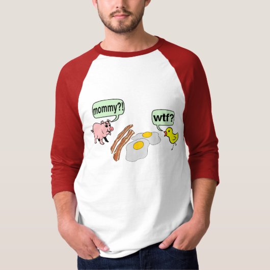 Bacon en Eggs Nightmare T-shirt (Voorkant)