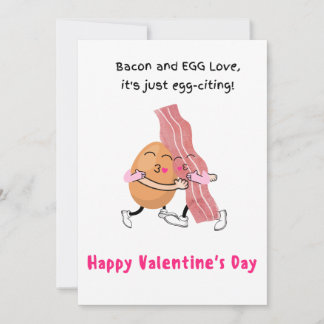 Bacon en ei Liefde, Het is ei-culair! valentijnsda Feestdagenkaart
