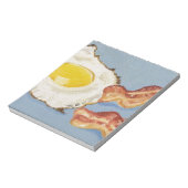 Bacon en ei Ontbijt schilderij Notitieblok (Linkerzijde)