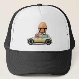 Bacon en Eieren in Beweging – Vin Zzep Kunst Trucker Pet