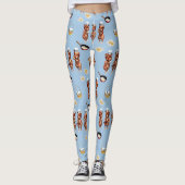Bacon en eieren leggings (Voorkant)