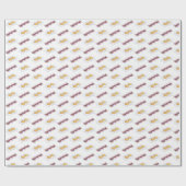 Bacon en eieren Ontbijt Brunch Eten Koken Cadeaupapier (Vlak)