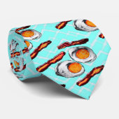 Bacon en eieren stropdas (Opgerold)