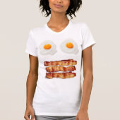 Bacon en Eieren-Yum Yum! T-shirt (Voorkant)