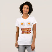 Bacon en Eieren-Yum Yum! T-shirt (Voorkant volledig)