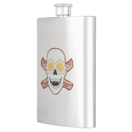 Bacon- en eierschedel flacon (Links)