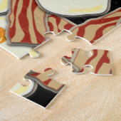 Bacon- en eierspatroon legpuzzel (Zijkant)