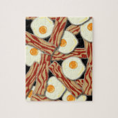 Bacon- en eierspatroon legpuzzel (Verticaal)